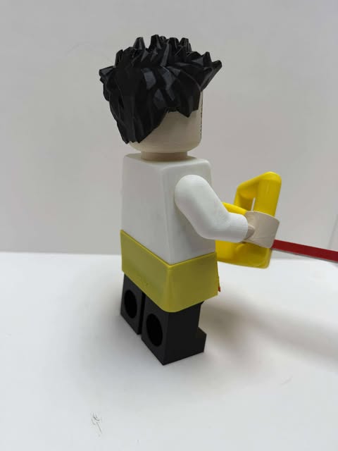 Leather face with chainsaw