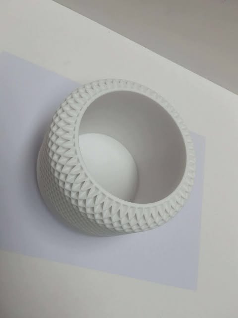 Modern Spiral Plant Pot