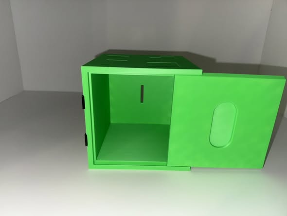 Minecraft inspired Money box