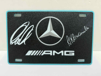 AMG Home Décor Display Plate – Premium 3D Printed Collectible