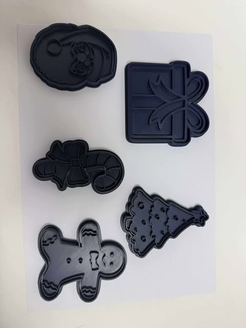 Christmas Cookie Cutter Set – 5-Piece Festive Collection