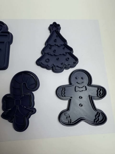 Christmas Cookie Cutter Set – 5-Piece Festive Collection