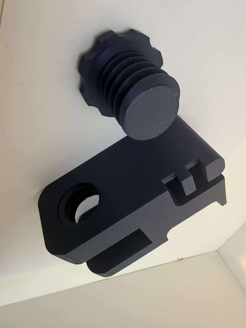 Desk Clamp Headphone Holder – 3D Printed Under Desk Headset Stand