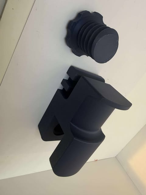 Desk Clamp Headphone Holder – 3D Printed Under Desk Headset Stand