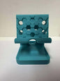 Honeycomb Phone Holder – Modern Desk Stand, 3D Printed Phone Stand