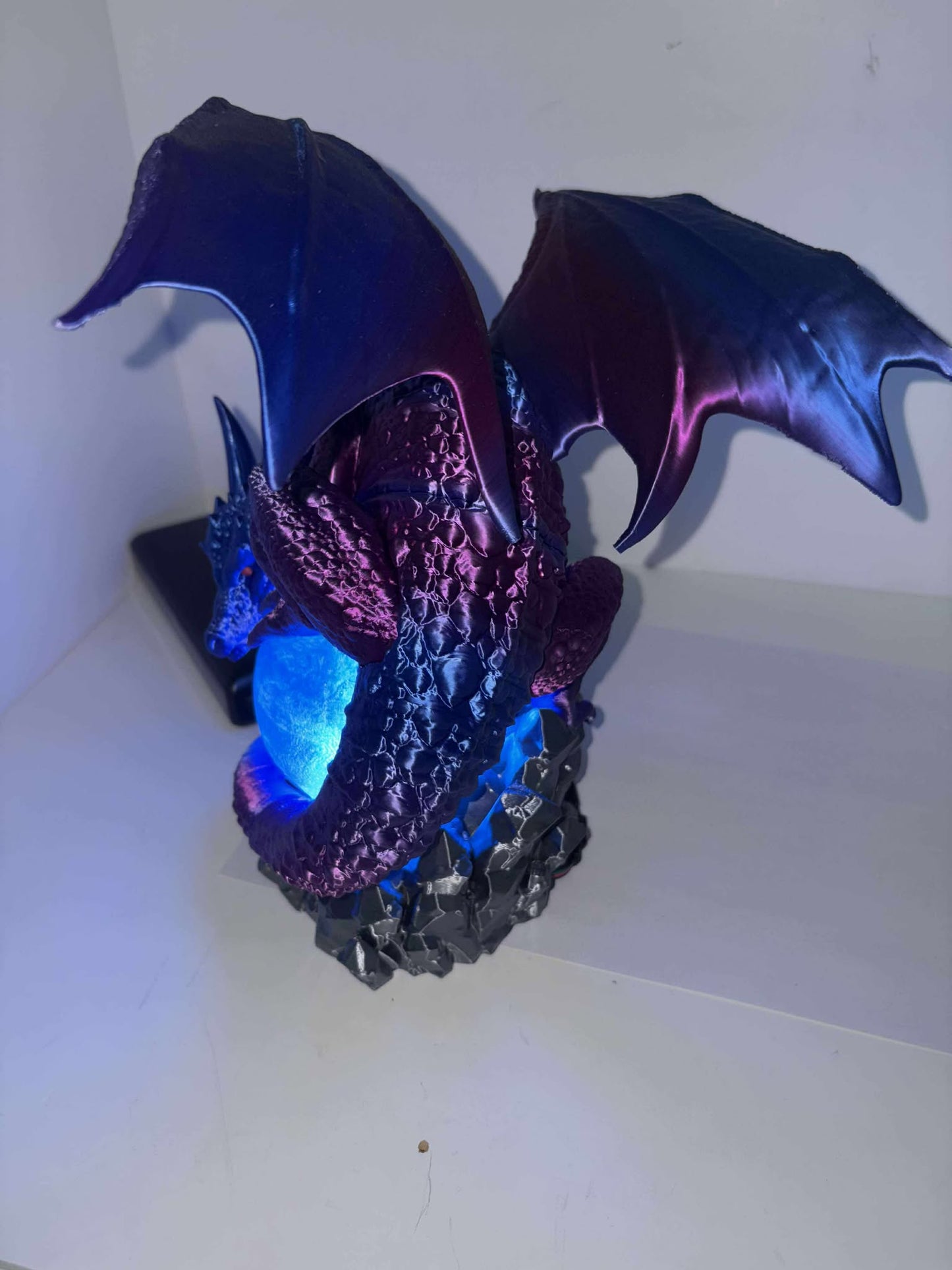 Dragon LED Lamp – Fantasy 3D Printed Light with Remote Control
