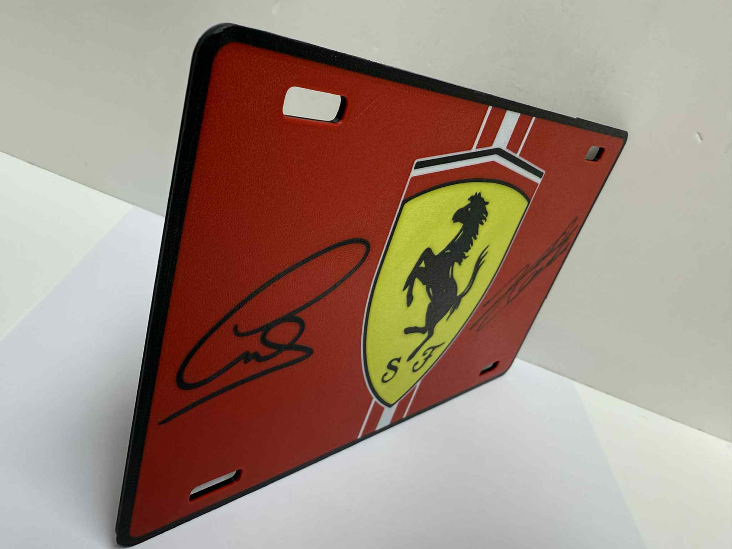 Ferrari Home Décor Display Plate – Premium 3D Printed Collectible