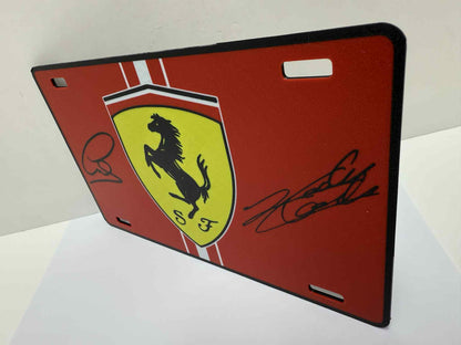 Ferrari Home Décor Display Plate – Premium 3D Printed Collectible
