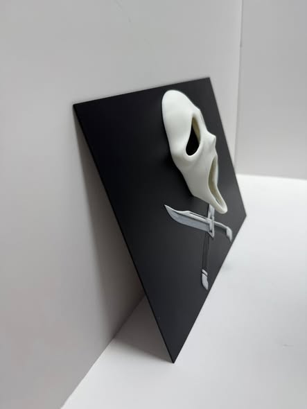 Ghost face 3D Picture