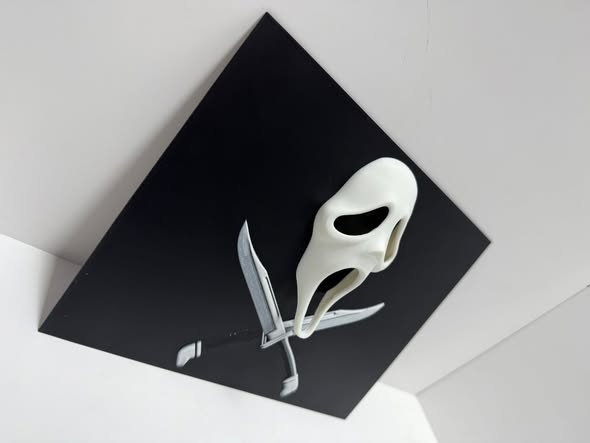 Ghost face 3D Picture