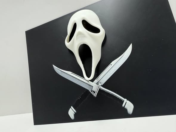 Ghost face 3D Picture