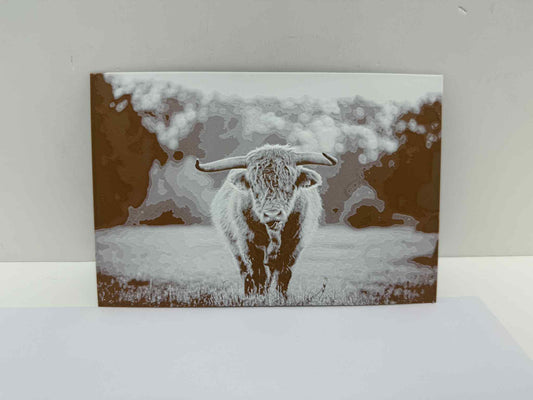 🐮 Highland Cow Hueforge Wall Art