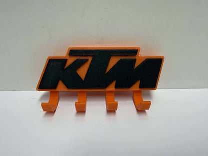 KTM Wall-Mount Key Holder – 3D Printed Garage & Home Organiser