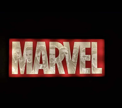 iconic Marvel light box