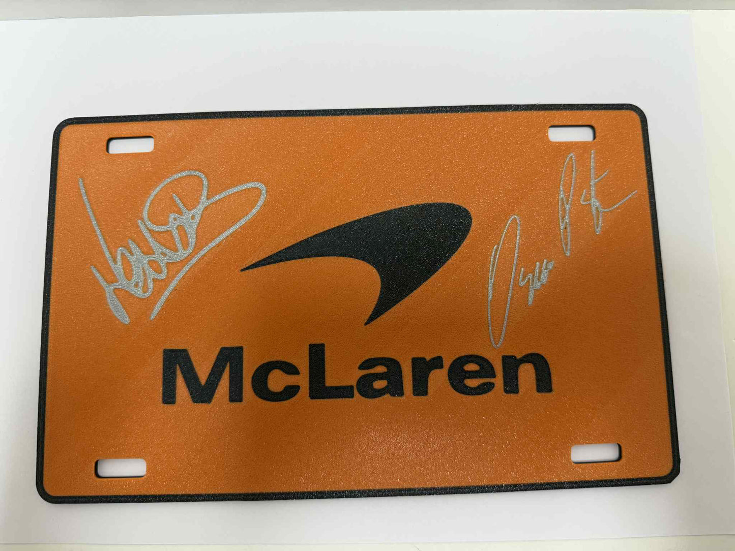 Mclaren Home Décor Display Plate – Premium 3D Printed Collectible