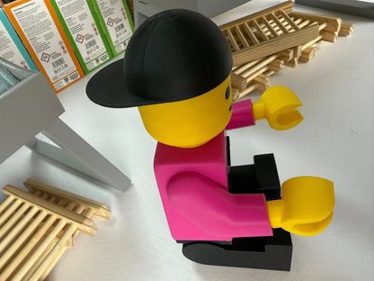 Large brick figurines