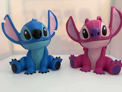 Stich and Angel Alien Duo