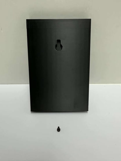 Trading card slab display frame - wall mountable