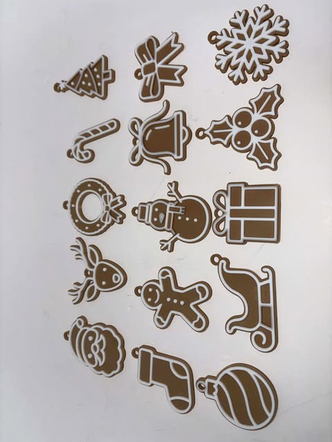 all sorted Christmas tree décor