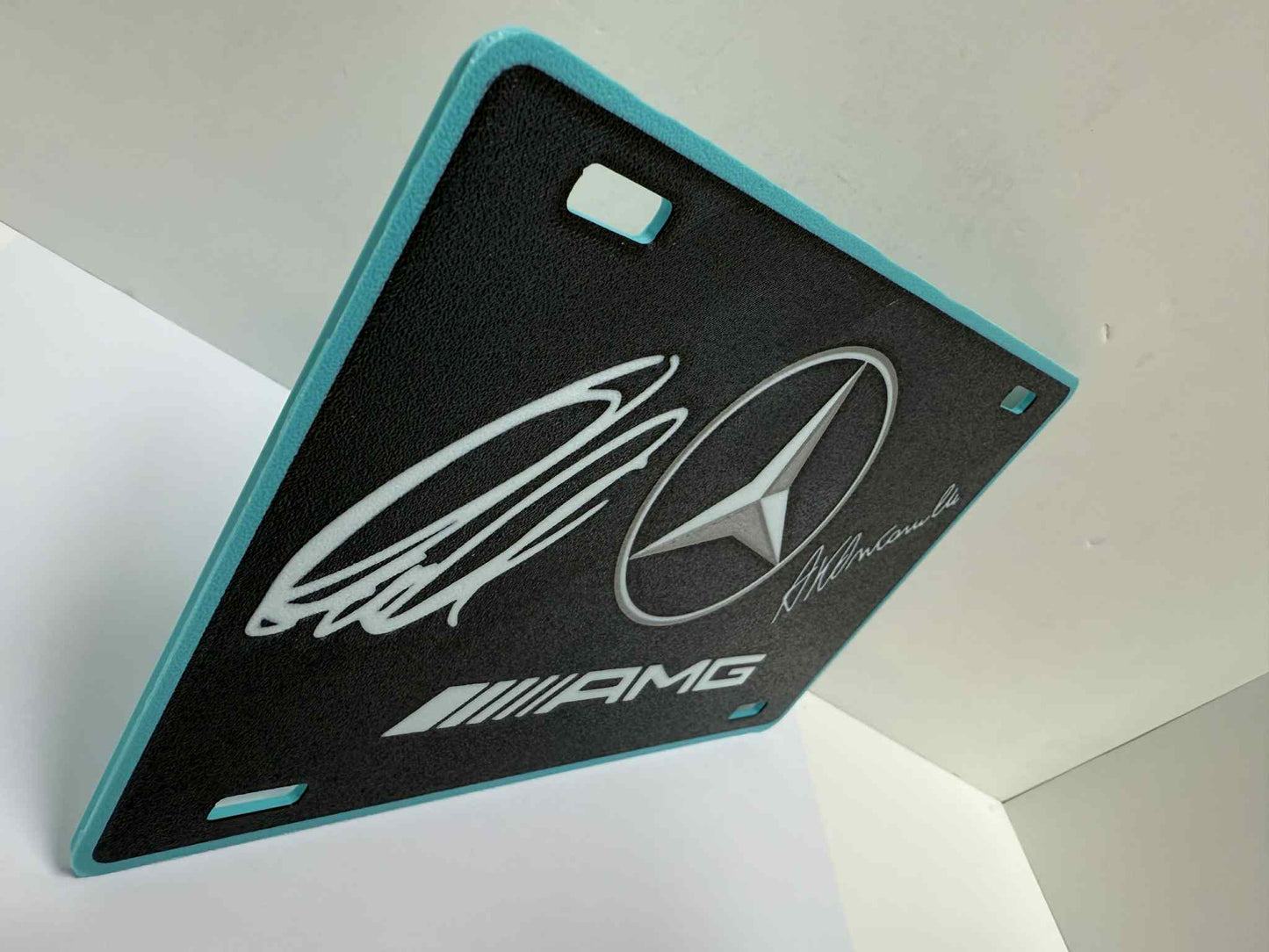 AMG Home Décor Display Plate – Premium 3D Printed Collectible