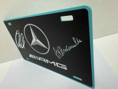 AMG Home Décor Display Plate – Premium 3D Printed Collectible