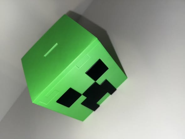 Minecraft inspired Money box