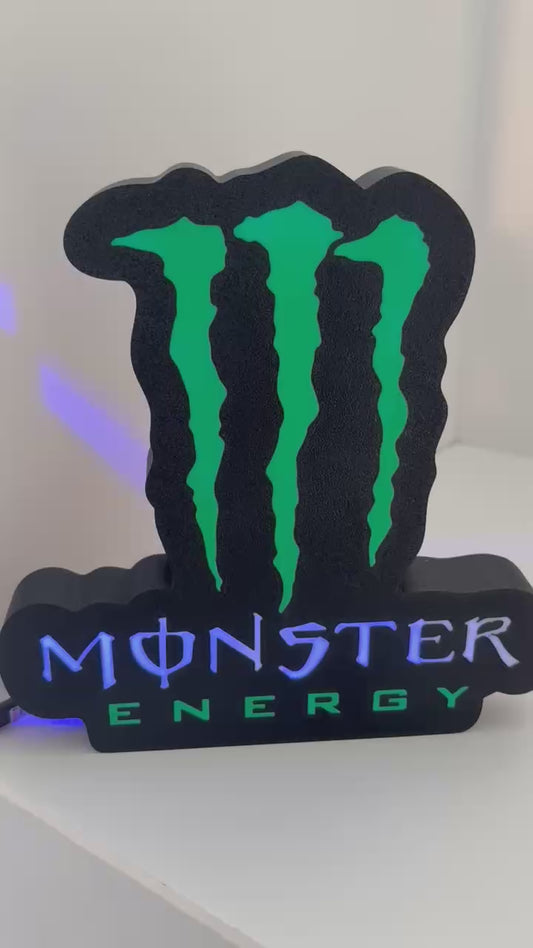 3D Printed Energy Claw LED Lightbox