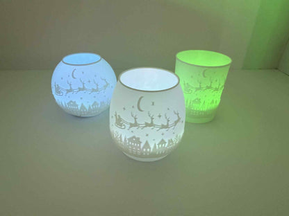 Stunning Christmas pots (3 pots)