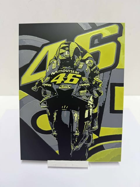 Valentino Rossi 46 hueforge picture