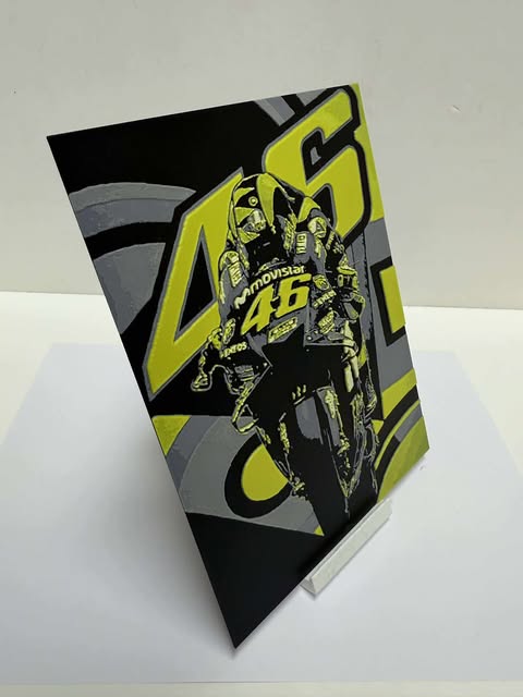 Valentino Rossi 46 hueforge picture
